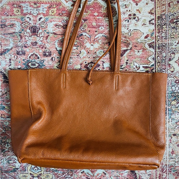 Borse in Pelle Leather Tote Bag - Picture 1 of 2